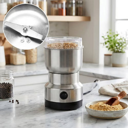 ⚡ Electric Coffee & Spice Grinder – Freshly Ground in Seconds