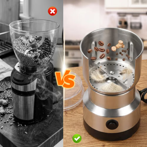 ⚡ Electric Coffee & Spice Grinder – Freshly Ground in Seconds