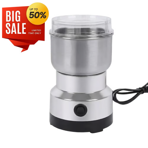 ⚡ Electric Coffee & Spice Grinder – Freshly Ground in Seconds